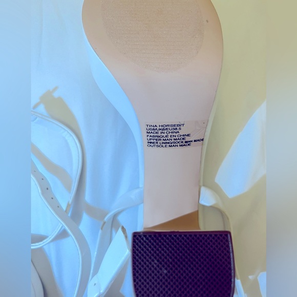 JustFab white platform heels - Picture 3 of 6